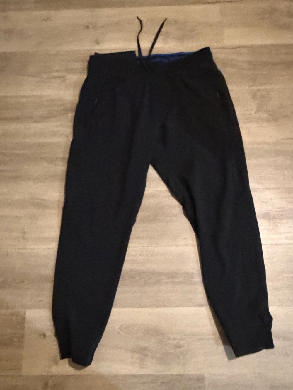 Brooks Brothers Black Drawstring Joggers